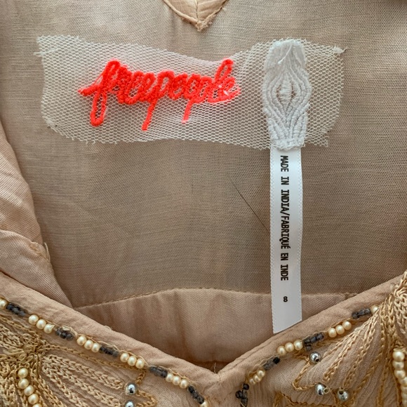 Free People Deja Vu Beaded Mini Dress - Picture 9 of 14